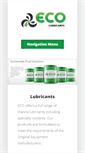 Mobile Screenshot of eco-lubricant.com